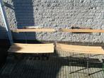 ijzeren tuinstoel frame. per stuk €7.50.  met voldoende hout, Ophalen, Gebruikt, Metaal, Inklapbaar