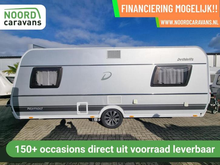 Dethleffs nomad avantgarde 510 LE MOVER + CASS LUIFEL +AIRCO, Caravans en Kamperen, Caravans, Bedrijf, tot en met 4, 1250 - 1500 kg