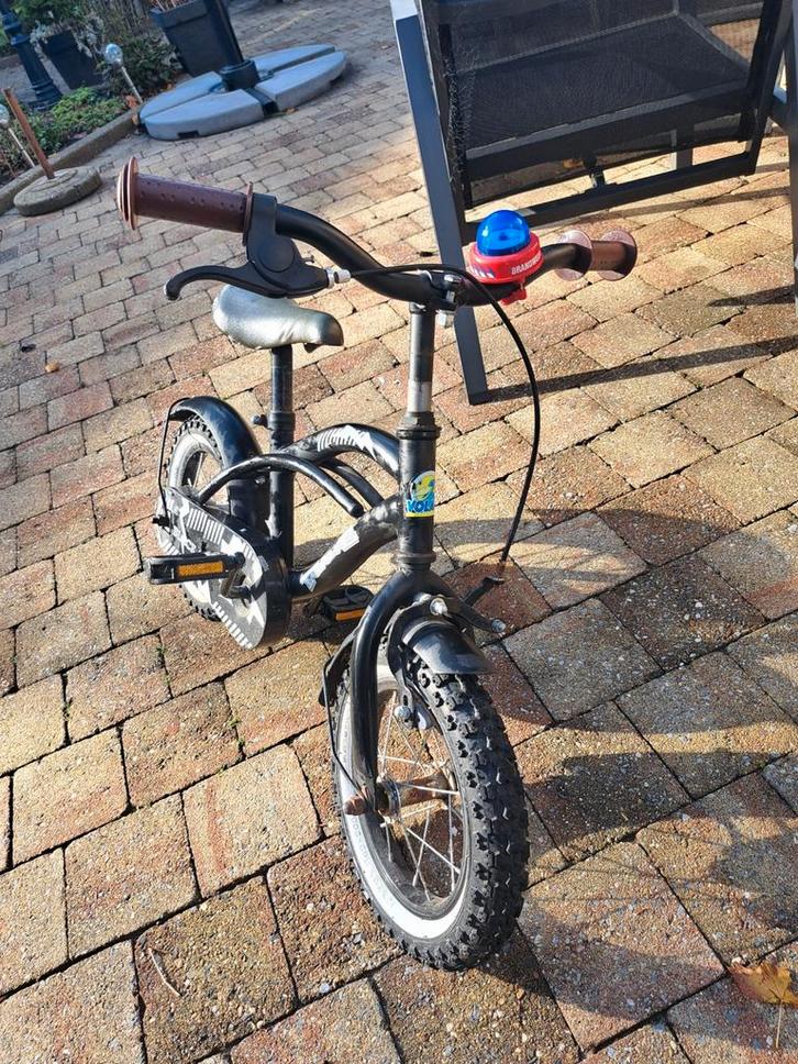 Kinderfiets - Black Cruiser - 12 inch, Fietsen en Brommers, Fietsen | Jongens, Gebruikt, 14 inch of minder, Handrem, Ophalen of Verzenden