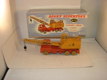 Dinky toy 972 Coles crane truck in doos uit 1955 beschikbaar voor biedingen