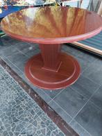 Ronde café tafel - 110 cm - Stevig!, Ophalen, Gebruikt, Rond, Overige houtsoorten