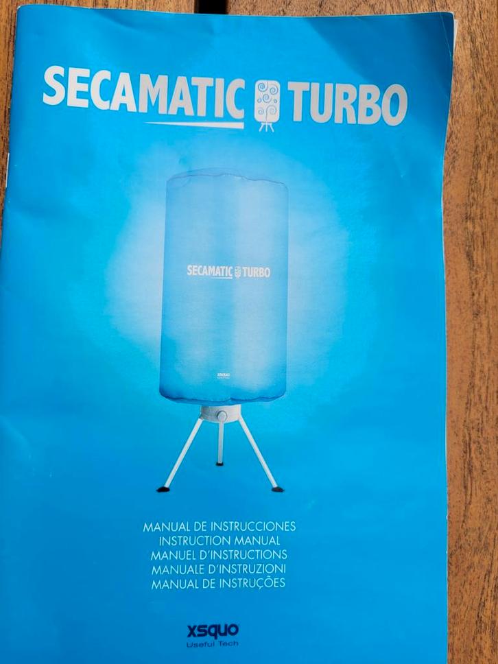 Secamatic Turbo Droogmolen - Snel en Efficiënt!, Witgoed en Apparatuur, Wasdrogers, Gebruikt, Overige typen, Ophalen of Verzenden