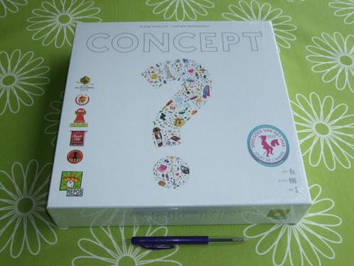 Nieuw in seal: Concept spel - communiceren zonder te praten!, Hobby en Vrije tijd, Gezelschapsspellen | Bordspellen, Nieuw, Drie of vier spelers
