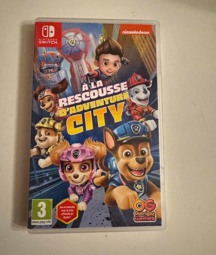 Paw Patrol Adventure City Calls, Spelcomputers en Games, Games | Nintendo Switch, Zo goed als nieuw, Avontuur en Actie, 1 speler
