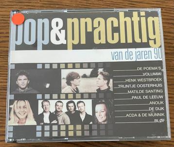 CD Pop & Prachtig van de jaren 90 dubbel cd beschikbaar voor biedingen
