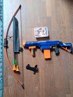 Nerf pistool en pijl en boog, Ophalen, Gebruikt
