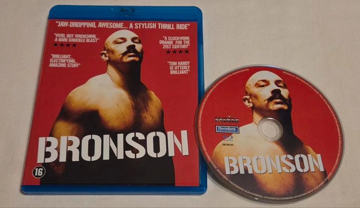 Bronson/Actie/Blu-ray/Tom Hardy, Cd's en Dvd's, Blu-ray, Zo goed als nieuw, Actie, Ophalen of Verzenden