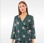 Ted Baker Zeegroene Blouse - Maat 36, Kleding | Dames, Blouses en Tunieken, Verzenden, Zo goed als nieuw, Maat 36 (S), Ted Baker