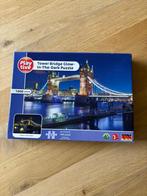 Tower Bridge Glow-in-the-Dark Puzzel - 1000 stukjes, Ophalen of Verzenden, 500 t/m 1500 stukjes, Zo goed als nieuw, Legpuzzel
