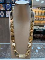 18KT Goud - 261 Gram- Ketting - PLATTE MAGNUM -Herenketting, Ophalen, Nieuw, Goud