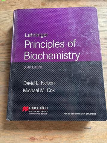 Biochemie - Lehninger Principles (6th Edition) beschikbaar voor biedingen