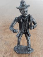 Oud tinnen beeldje schoorsteenveger.  Daalderop??, Ophalen of Verzenden, Zo goed als nieuw, Mens