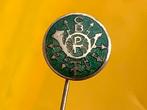 Oud emaille speldje CB PTT posterijen telefonie telegraaf, Verzamelen, Speldjes, Pins en Buttons, Ophalen of Verzenden, Zo goed als nieuw