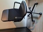 Nauwelijks gebruikte bureaustoel. In hoogte verstelbaar, Ophalen, Zo goed als nieuw, Zwart, Bureaustoel