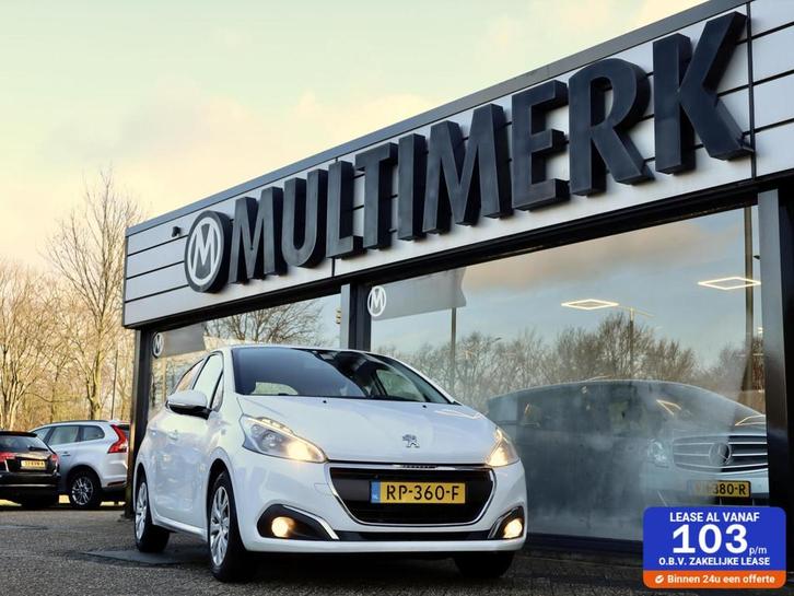 Peugeot 208 1.2 PureTech Blue Lion 5-Drs, Trekhaak, airco, Auto's, Peugeot, Bedrijf, Te koop, ABS, Airbags, Airconditioning, Alarm