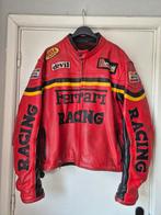 Vintage Ferrari Racing leren jas XL – jaren 90, Heren, Jas | leer, Ophalen of Verzenden, Ferrari