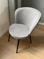 Grijze Stoffen Stoel - Modern Design, Ophalen of Verzenden, Zo goed als nieuw, Eén, Stof