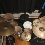 Gretsch Catalina Maple compleet drumstel Sabian bekkens AAX, Ophalen of Verzenden, Zo goed als nieuw, Overige merken