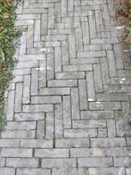 Grijze klinkers, Tuin en Terras, Ophalen, Gebruikt, Beton, Klinkers