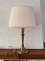 Mooie staande lamp. Koper(kleurig?) staal., Huis en Inrichting, Lampen | Tafellampen, Ophalen of Verzenden, Gebruikt, Kunststof