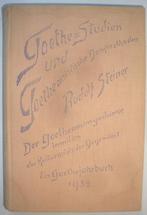 Rudolf Steiner Goethe-Studien  Ein Goethejahrbuch 1932, Boeken, Achtergrond en Informatie, Spiritualiteit algemeen, Ophalen of Verzenden