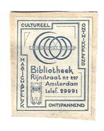 exlibris bibliotheek amsterdam, Antiek en Kunst, Verzenden