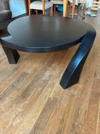 Mooie Zwarte Designertafel, Huis en Inrichting, Tafels | Salontafels, Rond, Zo goed als nieuw, Minder dan 50 cm, 50 tot 100 cm