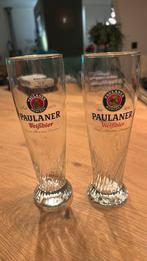 Paulaner witbier glazen 0,3L 2x 6 stuks, Ophalen of Verzenden, Zo goed als nieuw, Glas of Glazen, Overige merken