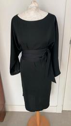 LaDress xl zgan jurk zwart zijdeachtig als Caroline met sash, Kleding | Dames, Zwart, Maat 46/48 (XL) of groter, Ophalen of Verzenden