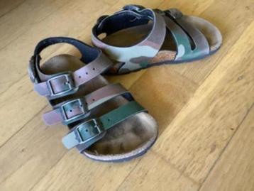 Birkenstock kinder sandalen zomer kinderschoenen groen mt.24 beschikbaar voor biedingen