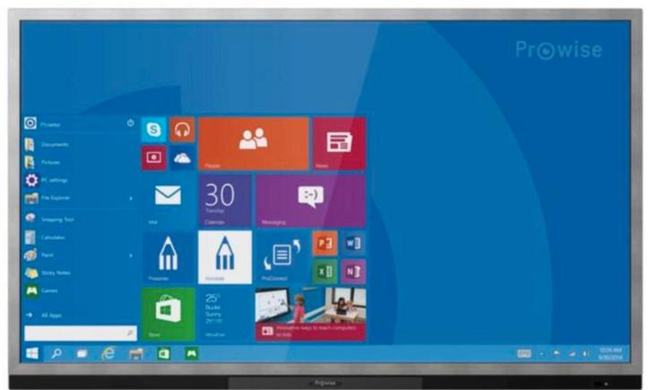 Prowise Touchscreen TV - Interactief Onderwijs!, Computers en Software, Monitoren, Gebruikt, 60 Hz of minder, HDMI, Touchscreen