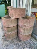Stapelbakken, bloembakken 10 stuks gratis, Tuin en Terras, Bloembakken en Plantenbakken, Ophalen, Gebruikt, Minder dan 60 cm, Minder dan 30 cm