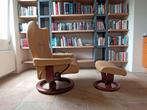 Stressless relaxfauteuil model Classic, Huis en Inrichting, Ophalen, Gebruikt, 50 tot 75 cm