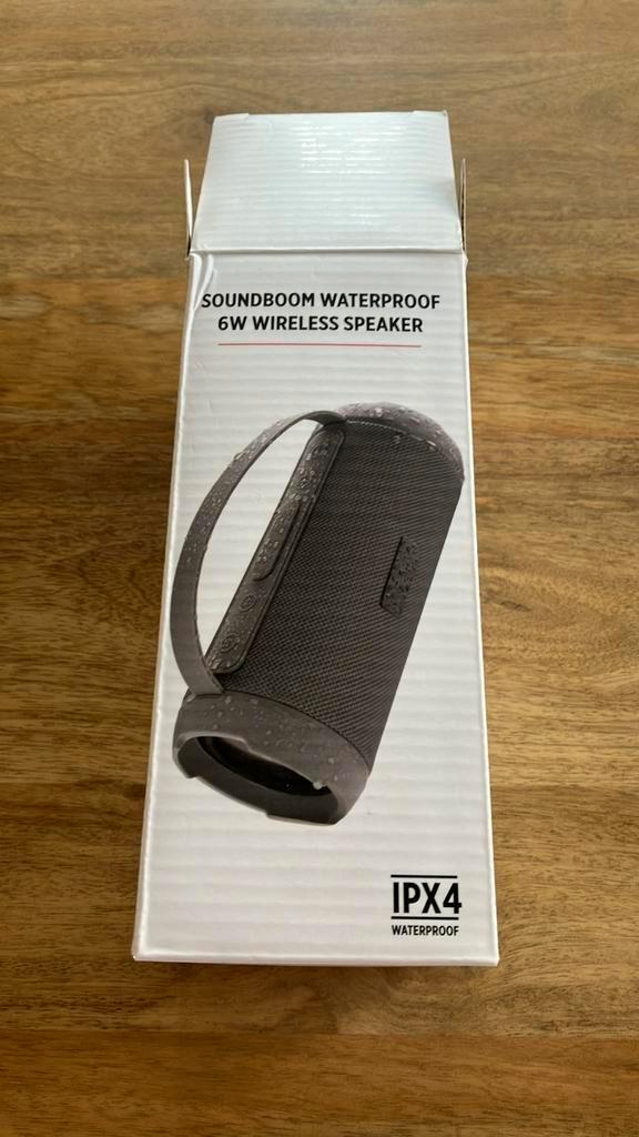 Soundboom Waterdichte Draadloze Speaker - Nieuw, Audio, Tv en Foto, Luidsprekers, Nieuw, Minder dan 60 watt, Overige merken, Ophalen of Verzenden