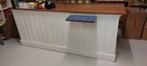 massief houten toonbank werkbank 220x72x90cm met 2 laden, Ophalen, Gebruikt, 170 cm of meer