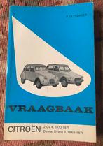 Citroën Vraagbaak P. Olyslager 2CV Dyane, Boeken, Ophalen of Verzenden, Gelezen, Citroën