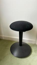 Ikea Nilserik zit/stakruk, Huis en Inrichting, Bureaustoelen, Ophalen, Zwart, Zo goed als nieuw, Bureaukruk