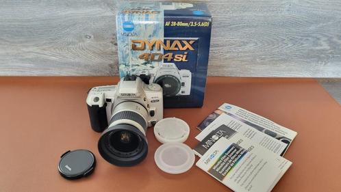 Minolta Dynax 404si, Audio, Tv en Foto, Fotocamera's Analoog, Gebruikt, Spiegelreflex, Minolta, Ophalen of Verzenden