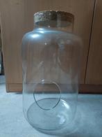 Grote glazen decoratie fles - 40cm, Ophalen, Overige kleuren, Minder dan 50 cm, Glas