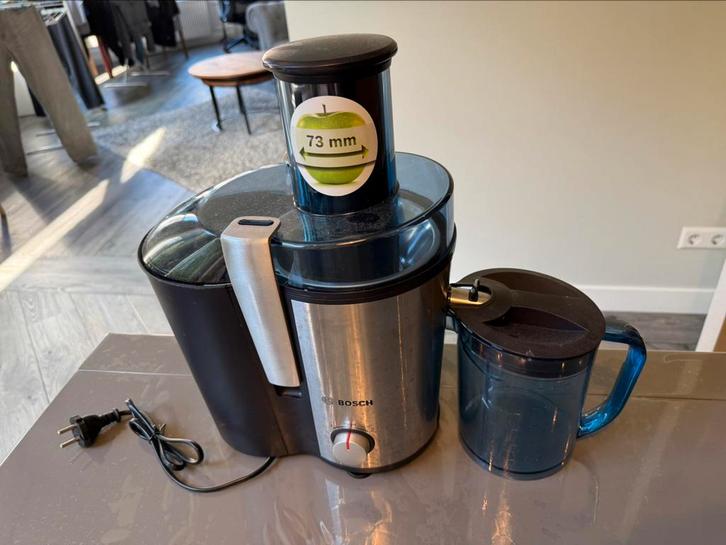 Bosch Vitajuice3 Sapcentifuge Container Dishwasher Safe Blue, Witgoed en Apparatuur, Juicers, Zo goed als nieuw, Sapcentrifuge