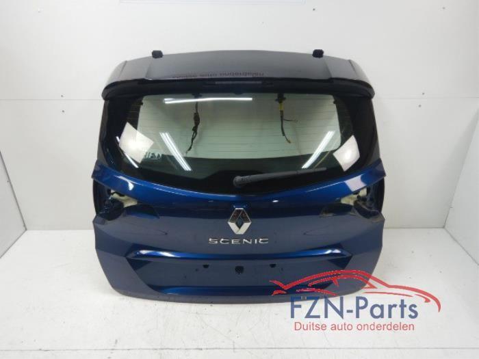 Renault Scenic IV Facelift Achterklep Blue Cosmos, Auto-onderdelen, Ophalen of Verzenden, Gebruikt, Achter, Achterklep