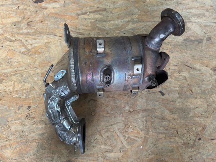 Katalysator van een Mercedes C-Klasse, Auto-onderdelen, Uitlaatsystemen, Mercedes-Benz, Gebruikt, 3 maanden garantie, Ophalen of Verzenden