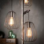 BelaLuz Lampoon Vloerlamp 3-lichts Oud Zilver, Huis en Inrichting, Ophalen, Zo goed als nieuw, Metaal, 150 tot 200 cm