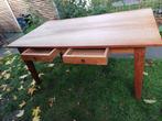 Teak houten eettafel van het Kabinet, Huis en Inrichting, Tafels | Eettafels, Ophalen, Gebruikt, Teakhout, 50 tot 100 cm