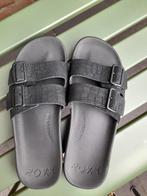 roxy sandalen/slippers maat 39, Kleding | Dames, Slippers, Zwart, Ophalen of Verzenden, Zo goed als nieuw