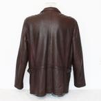 Mooie Soepele Leren Di Biagi Heren Jas* (Maat 56) € 165,-, Kleding | Heren, Jassen | Winter, Bruin, Maat 56/58 (XL), Ophalen of Verzenden
