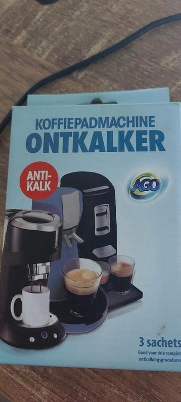 koffiepadmachine ontkalker beschikbaar voor biedingen