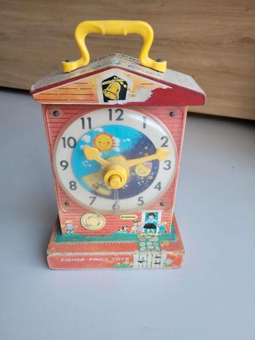 Fisher-Price klok met melodie   beschikbaar voor biedingen