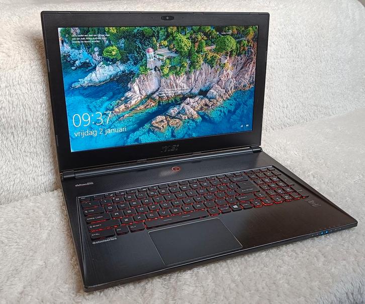 MSI GS60 2PL Ghost - Gaming Laptop, Computers en Software, Windows Laptops, Refurbished, 15 inch, HDD, SSD, 2 tot 3 Ghz, 16 GB