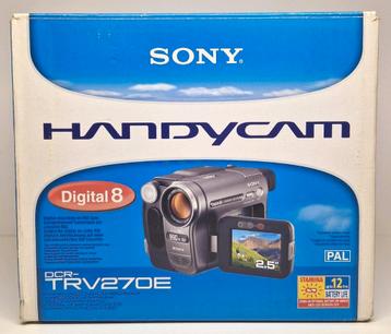 Sony Handycam DCR-TRV270E Hi 8 videocamera, complete set. beschikbaar voor biedingen